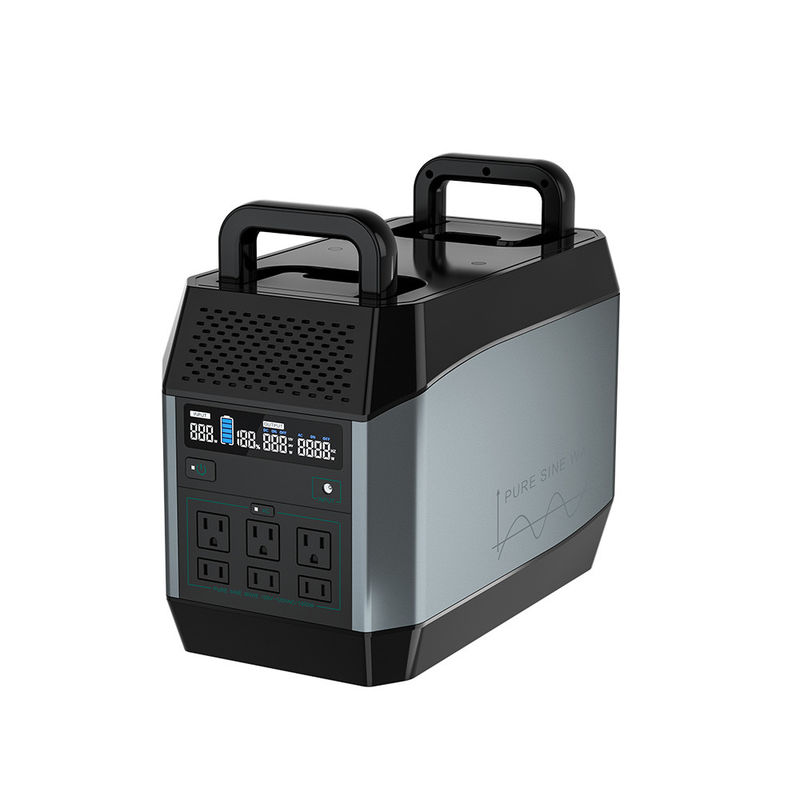 Przenośna elektrownia akumulatorowa o mocy 1000 W Lifepo4 Akumulator do przechowywania energii słonecznej na kemping