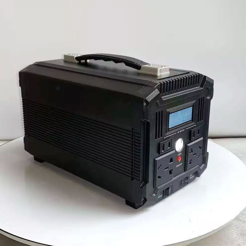 Lifepo4 Przenośny generator Elektrownia DC AC 12v 45ah Litowo-żelazowo-fosforanowy UPS Energia słoneczna