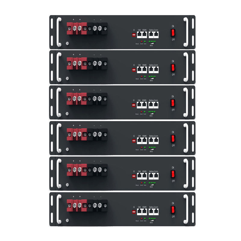 Bateria słoneczna do montażu w szafie 21 kWh Zapasowa bateria litowo-jonowa LiFePO4 51,2 V 420 Ah Bateria do szafy serwerowej do domu