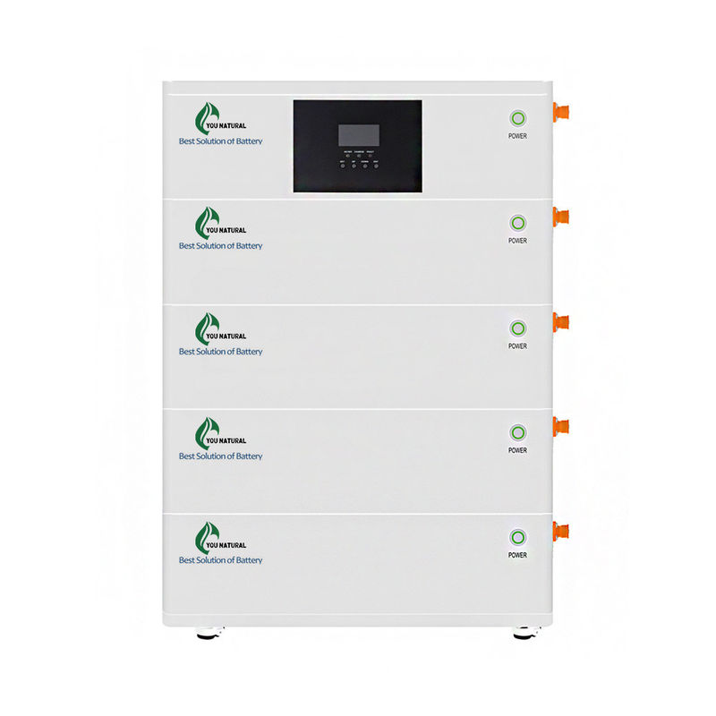 All In One Lifepo4 Stackable Home Battery 20kW Off Grid Solar Battery Storage