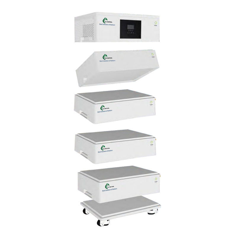 All In One Lifepo4 Stackable Home Battery 20kW Off Grid Solar Battery Storage