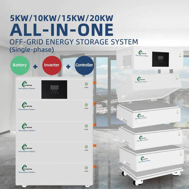 Off Grid 5 do 20kWh Akumulator litowy 400ah All In One Solar Battery System