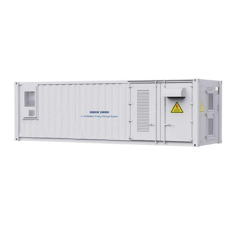 30-stopowy kontener systemu magazynowania energii ESS 500KW 2MWH LiFePo4 Moc magazynowania baterii