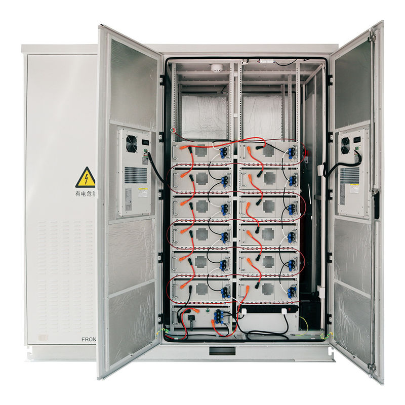30W 60kW Szafka do przechowywania energii Wodoodporna szafka ESS z akumulatorem litowo-jonowym fosforanowym
