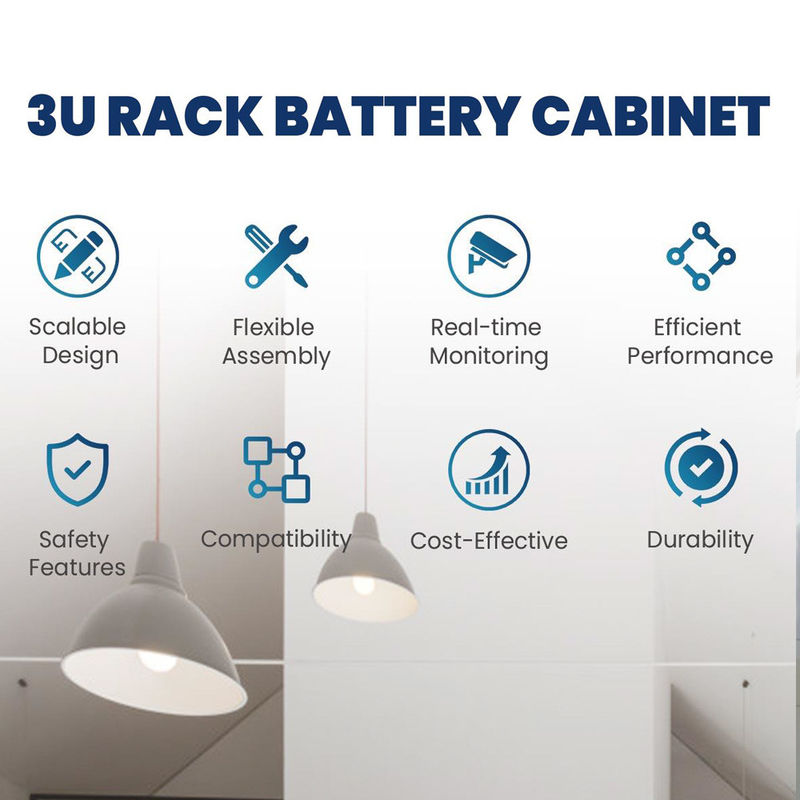 20480Wh 51.2V Lifepo4 Server Rack Battery 400ah Akumulator litowo-jonowy do przechowywania energii słonecznej