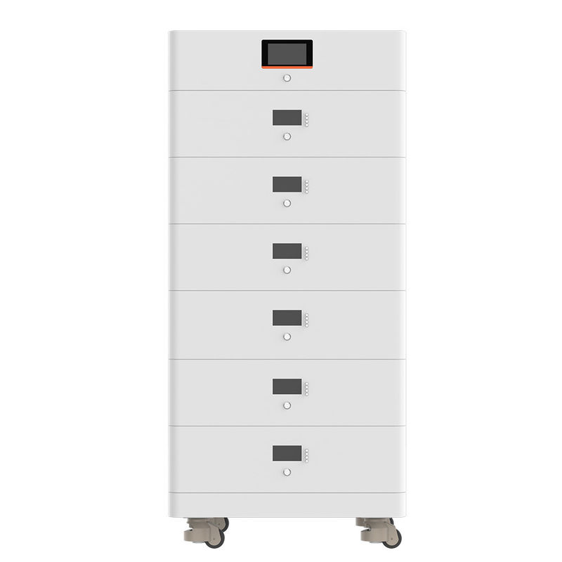 Wodoodporny system akumulatorów Ip55 do układania w stosy 21504Wh 51,2 V 70ah Magazynowanie energii w ogniwach słonecznych