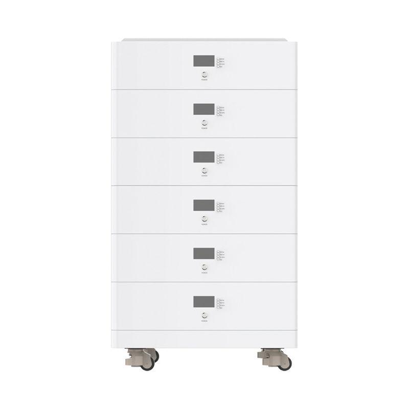 Wodoodporny system akumulatorów Ip55 do układania w stosy 21504Wh 51,2 V 70ah Magazynowanie energii w ogniwach słonecznych