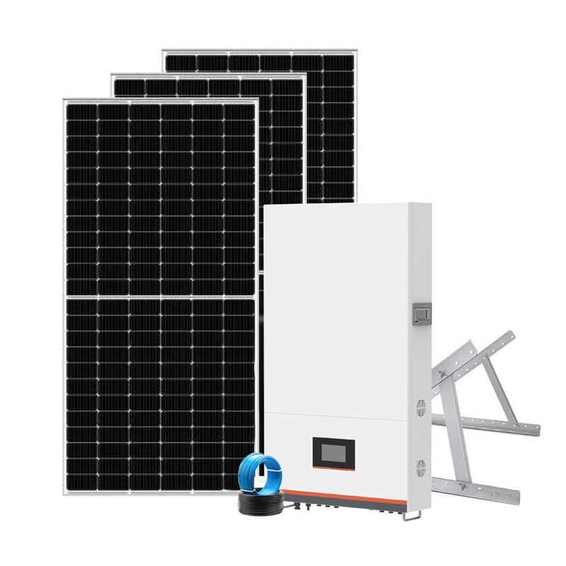 Niskie napięcie 51,2 V 8,2 kWh Mieszkaniowy system fotowoltaiczny poza siecią Aluminiowy mieszkaniowy system fotowoltaiczny