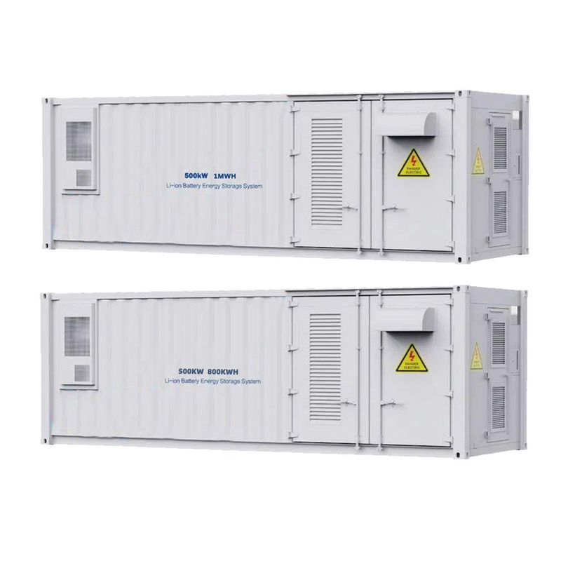 20ft Energy Storage Solutions ESS 500kW / 1000kWh System magazynowania energii z akumulatorem
