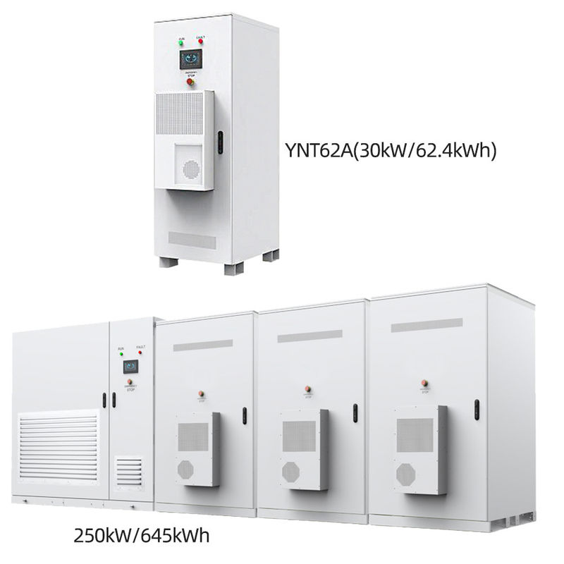 95% wstępnie zainstalowana szafka do przechowywania energii 62kWh i 645kWh szafka do przechowywania baterii w sieci i poza siecią