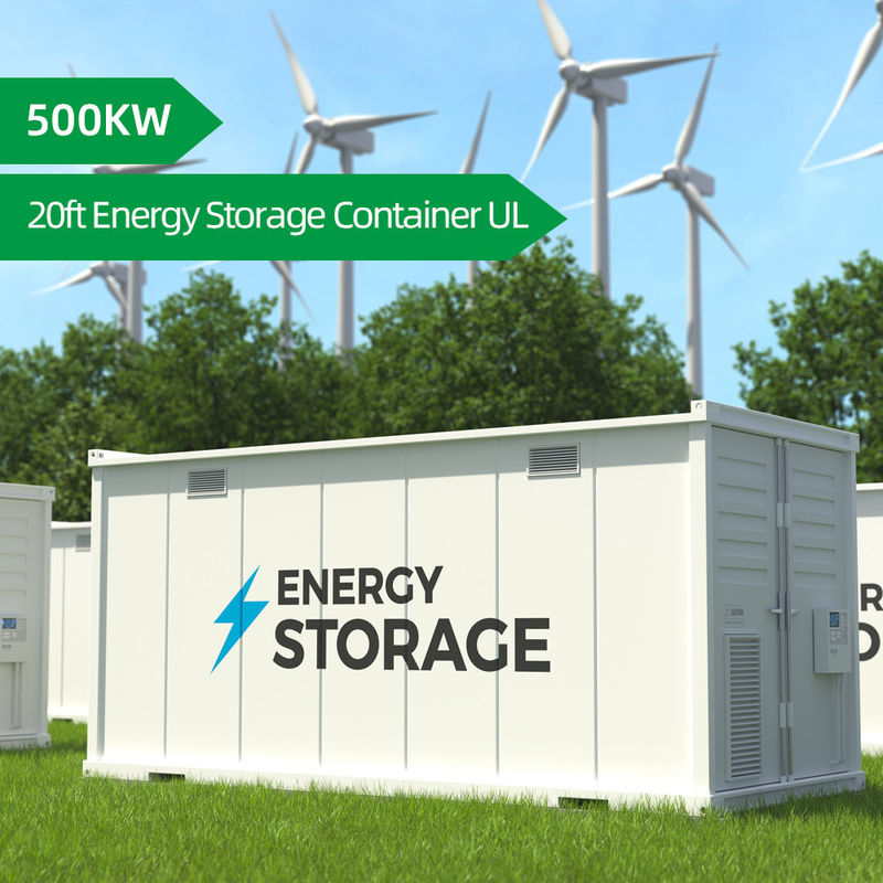 System magazynowania energii z akumulatorów 500kwh 20ft Baterie litowe