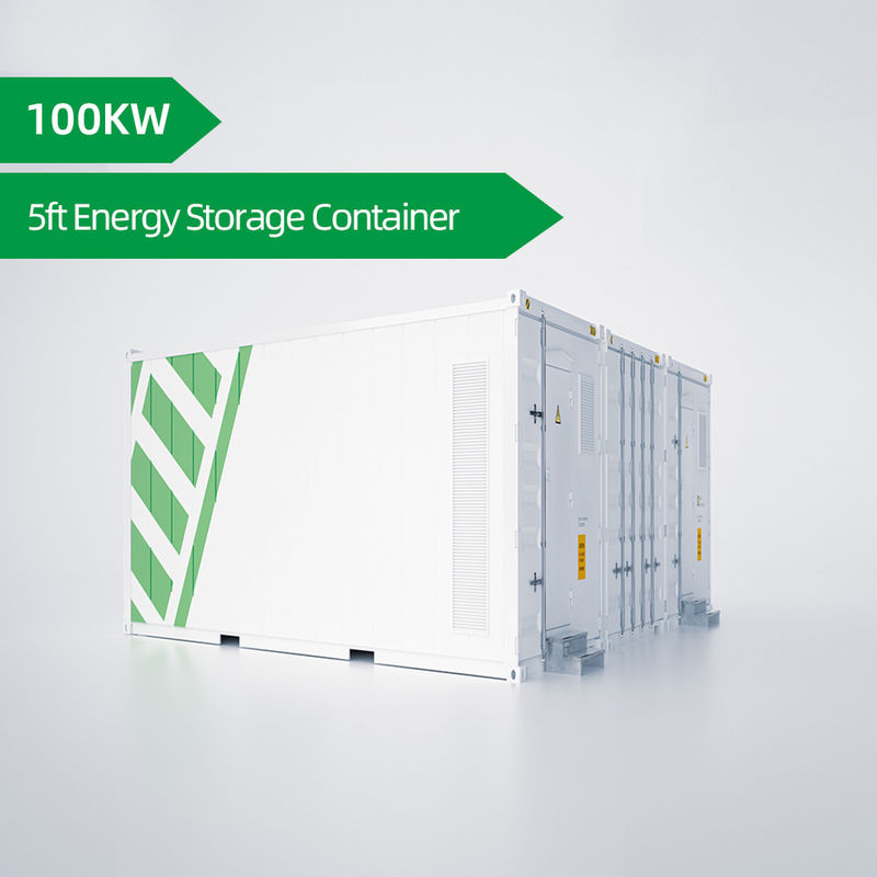 5ft Litium Ion Outdoor Cabinet Type Energy Storage Container dla przemysłu i handlu