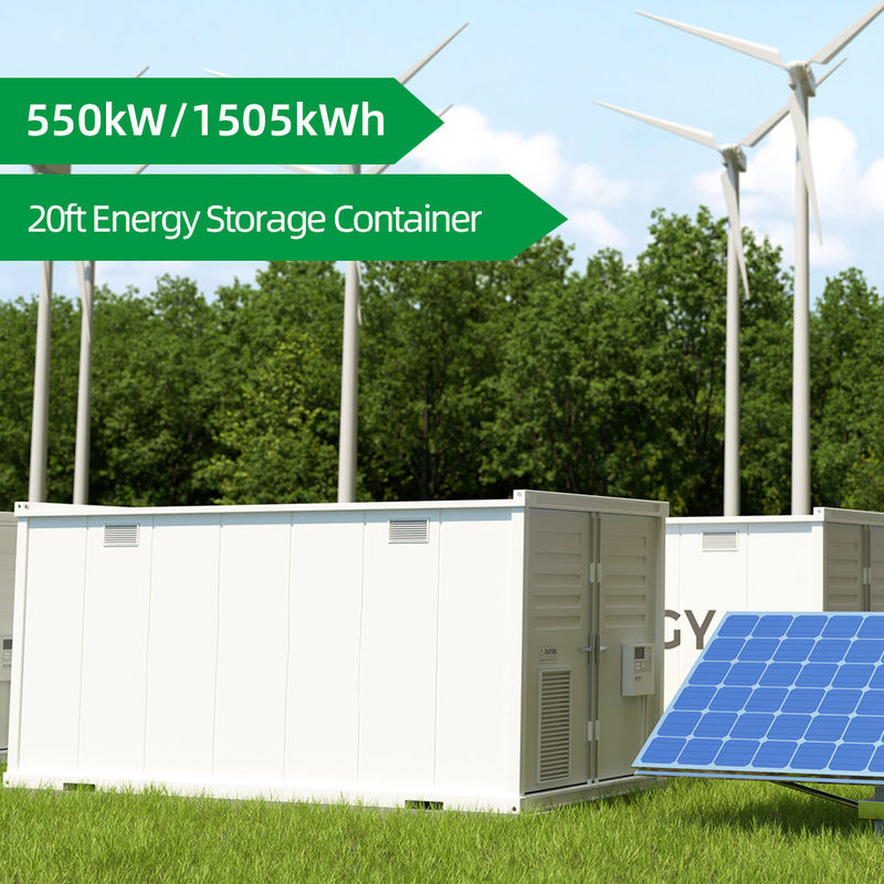 Ess System magazynowania energii Pojemnik bateria 1500kWh 20ft Pojemnik System magazynowania energii
