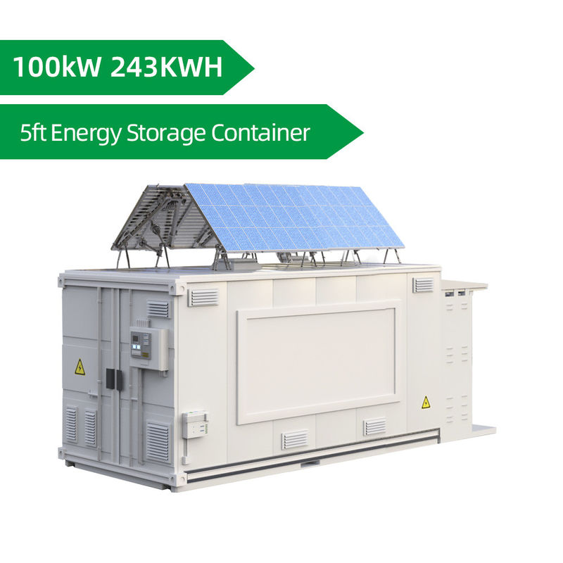 YouNatural 5ft Energy Storage Container 100KW Litium Ion Battery Energy Storage System