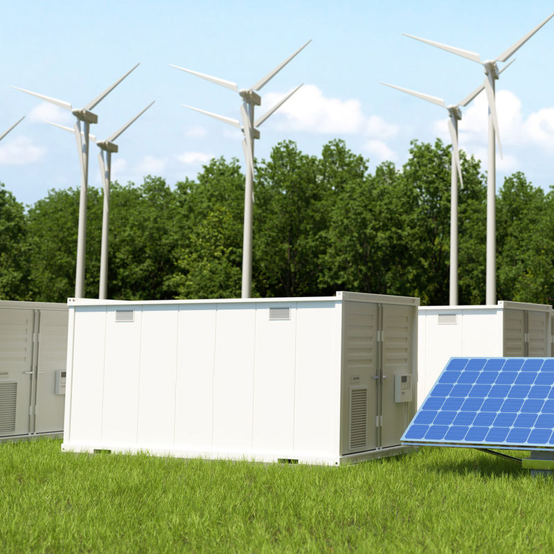 Pojemnik do przechowywania energii z akumulatorów litowych 250 kWh