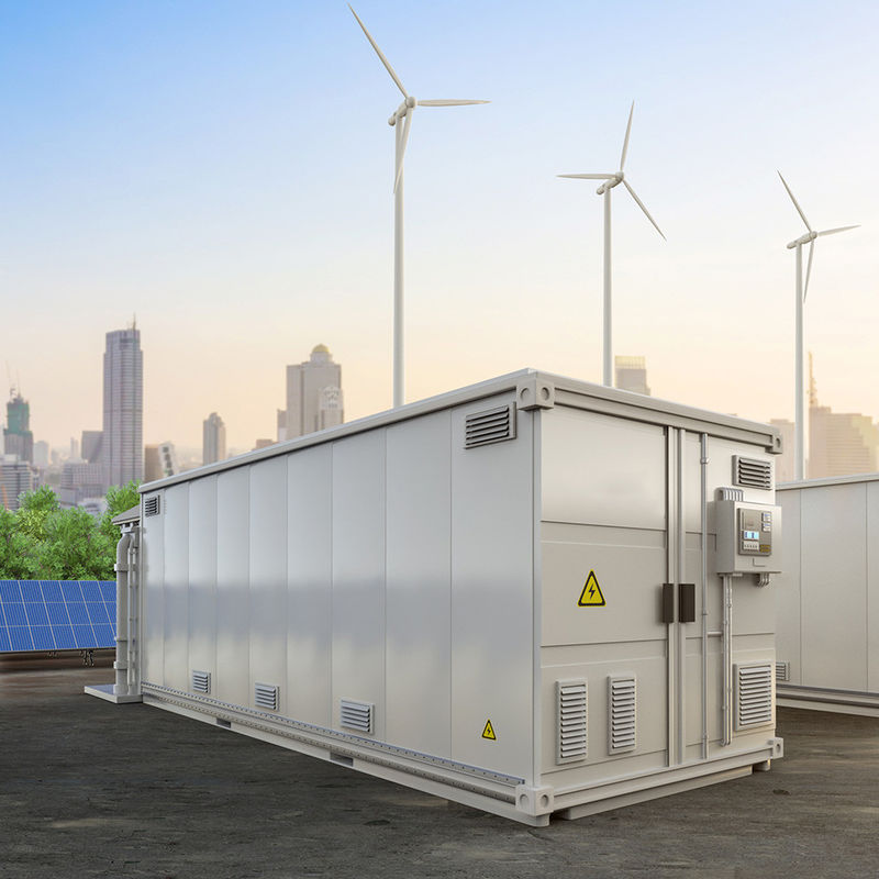 100kw 250kWh bateria na zewnątrz sieci pojemnik do przechowywania energii hybrydowy inwerter/system konwersji mocy