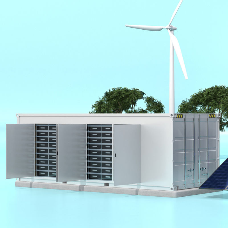 20ft Litium Ion Battery Container Bess System magazynowania energii All-in-one dla baterii przemysłowej