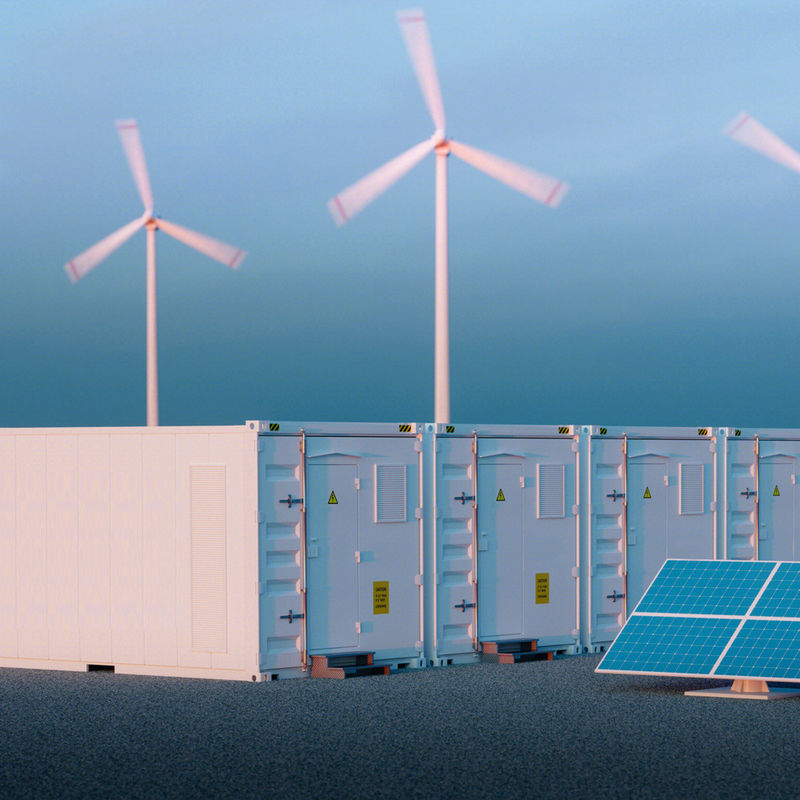 500KWH Bess OFF GRID Wysokonapięciowy System magazynowania energii przemysłowej komercyjnej z pojemnikiem z akumulatorem Ess