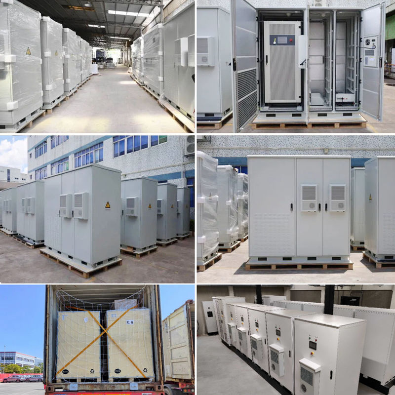IP54 Składnik magazynowania energii 55kWh System baterii Litowe akumulatory