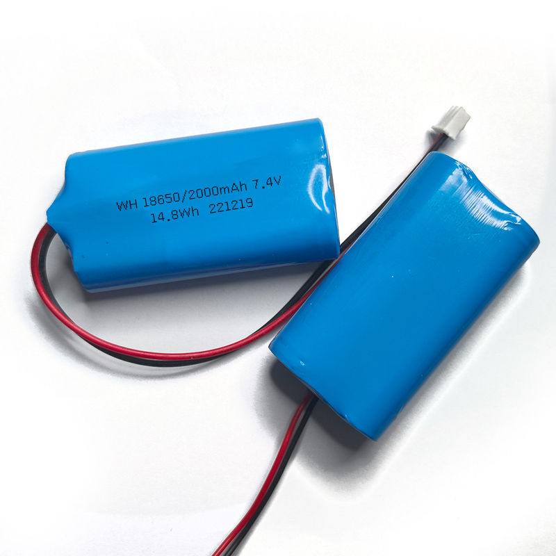 Długotrwała komórka ładowalna litowo-jonowa 18650 z napięciem nominalnym 3,7 V do 11,1 V 2S 3S 800mah 2000mah 3000mah