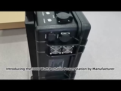 Przenośna elektrownia zapasowa o mocy 3000 W Czysta fala sinusoidalna do przechowywania energii słonecznej